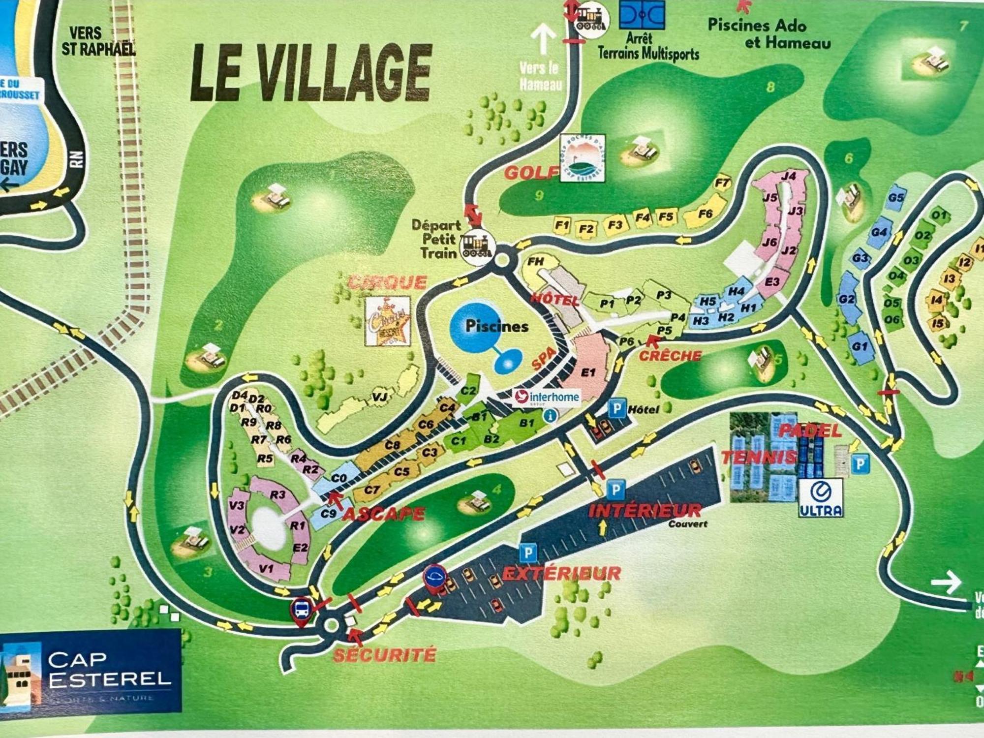 Saint-Raphaël Apartment Village Cap Esterel - L'Esquinade-32 By Interhome מראה חיצוני תמונה